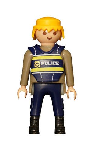 Playmobil figurine homme elite - figurine,