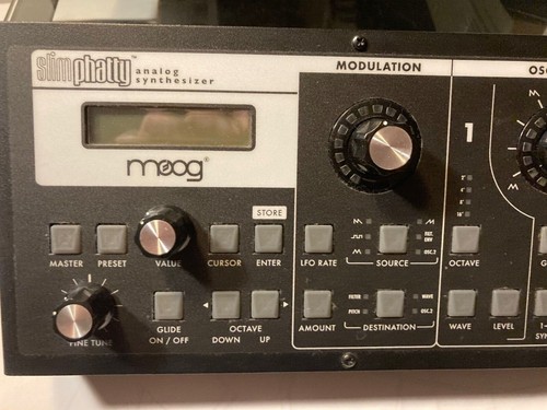 Moog slim phatty 2010 black - moog,