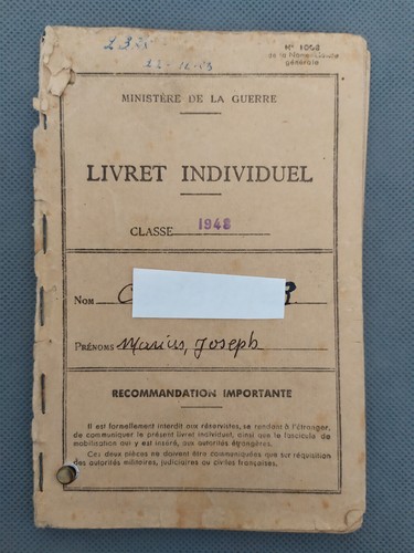 Guerre algérie livret - :,