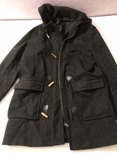 Manteau duffle-coat en laine