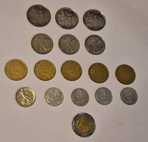 Lot pièces italie - lot, 17
