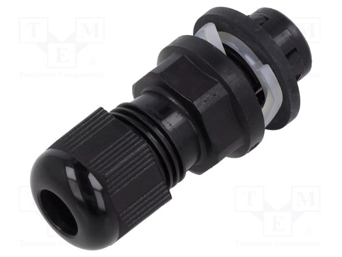 Sertir noir ip68 polyamide - noir,