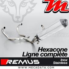 Ligne Complète Pot échappement Remus Hexacone inox BMW R 1200 GS 2008