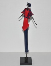 Sculpture femme mannequin mode Paris série Les Parisiennes - jacques Beal 40 cm