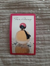 Carte Parfumée - Perfume Card . Avon - far away - Liquatouch