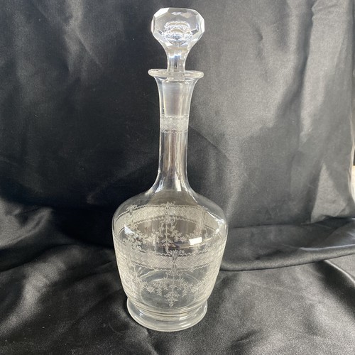 Ancienne carafe cristal - carafe, en
