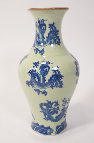 Vase porcelaine asiatique - vase,