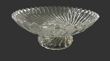 Coupe à fruits / Compotier sur pied en cristal  Signé  BACCARAT / Modèle BAMBOU