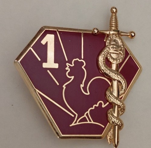 Insigne régiment médical - insigne, 1°