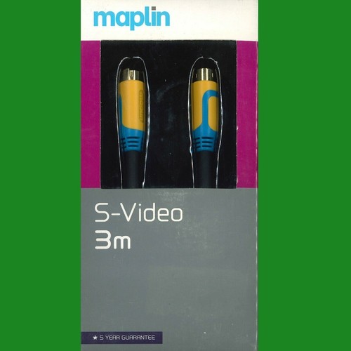 Maplin vidéo 4 broche - s-vidÉo,