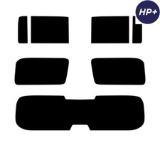 Pour Hummer H3 2006-10 Carbone Pré Coupe Vitre Teintée Arrière 5% Limousine Luxe