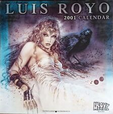 Luis Royo 2001 calendar -