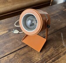 ancienne lampe de bureau orange design retro vintage made In Italie Scandinave