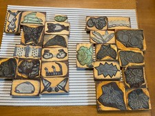 Lot 24 Tampons Encreurs École 