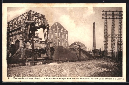 Cpa épinac les mines - cpa, Épinac-les-mines