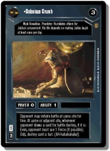 Salacious crumb star - crumb, wars
