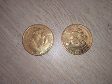 lot 2 pièces jetons parc