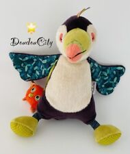 4111?Moulin Roty Doudou Peluche Musical Toucan Oiseau Dans La jungle
