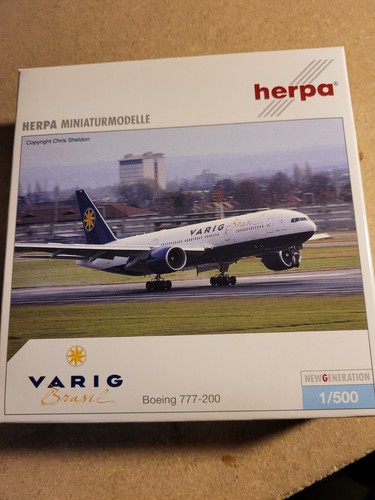 Herpa wings varig brésil - wings,