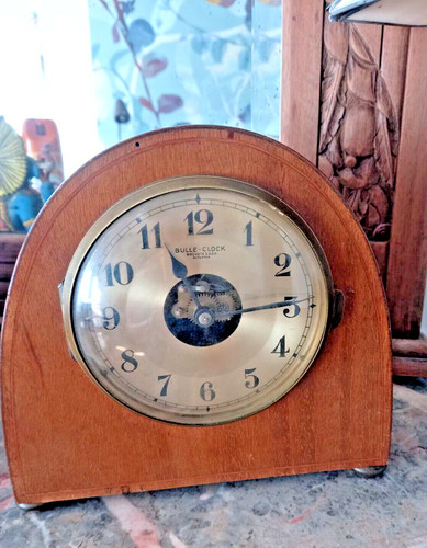 Ancienne pendule horloge bulle - pendule,