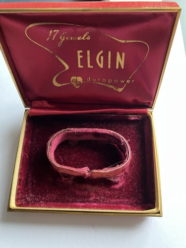 étui vintage montre elgin - Étui,
