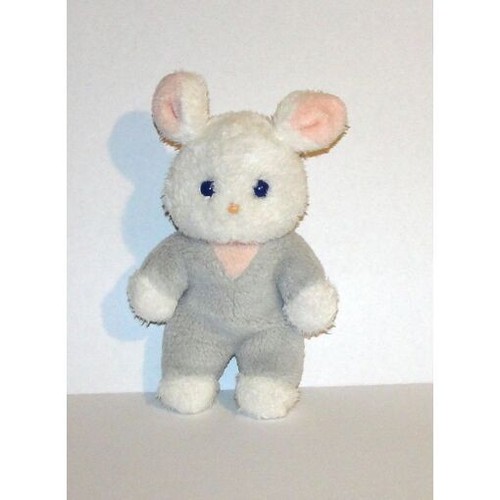 Doudou lapin boulgom gris - lapin,