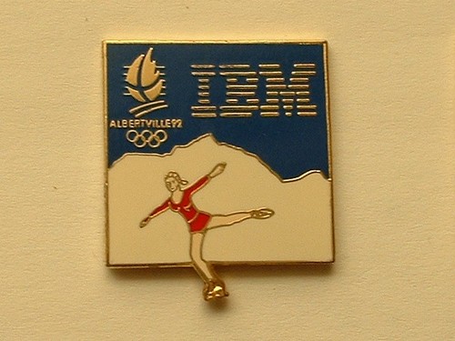Pin ibm o - , albertville
