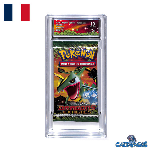 Booster gradé pokémon noir - booster,