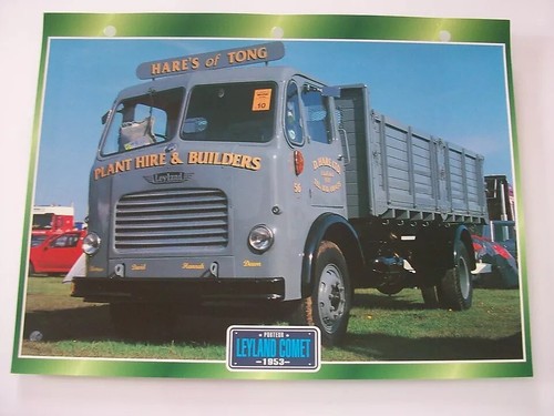 Carte fiche camion - carte,