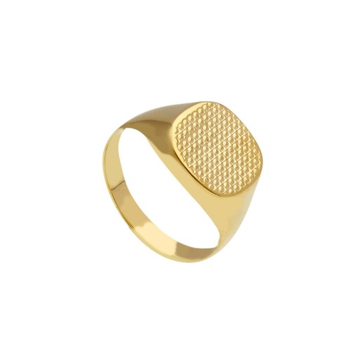Bague jaune 18k homme - bague, 18k,