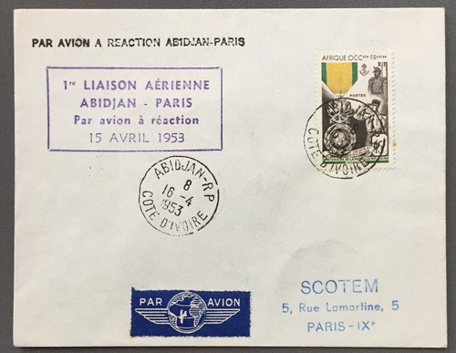 Lettre par avion réaction - lettre,
