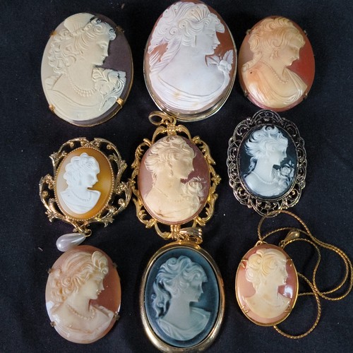 Broches vintage camée - camée, –