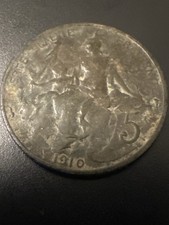 Pièce française de 5 centimes – année 1910 – type Dupuis (bronze).