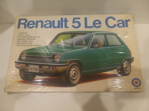 Vintage renault car entex - renault, 5