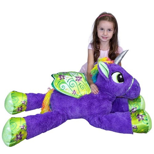 Grande peluche licorne - grande,