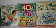 3 LIVRES DECOUVERTES ROBOTS -