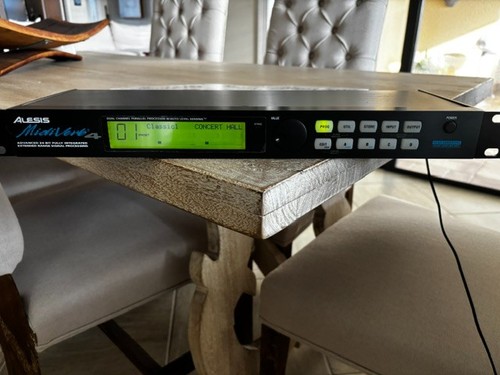 Alesis midiverb dual channel - alesis, 4