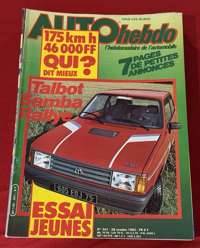 Auto hebdo autohebdo 341 - hebdo, 28