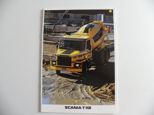 Catalogue brochure camion