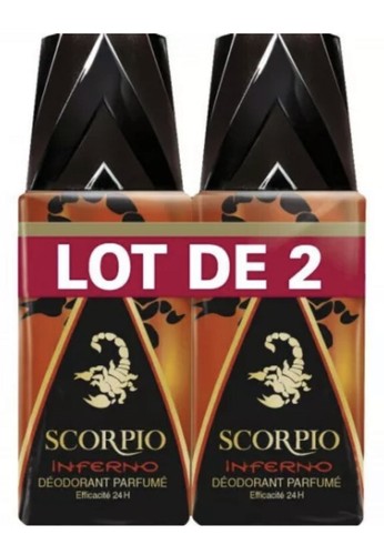 Lot scorpio déodorant - lot,