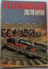 FLEISCHMANN catalogue Ech Ho/N train/auto rallye Bon Etat 1978/79 avec Tarif