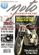 MOTO LEGENDE   1 Essai KAWASAKI 750 H2 TERROT 500 RSSE RICKMAN Metisse SURTEES