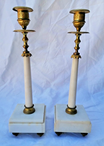 Deux anciens bougeoir - deux,