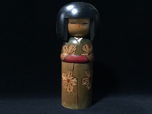 N0788 poupée kokeshi - poupée,