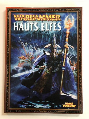 Livre armée hauts elfes - livre,