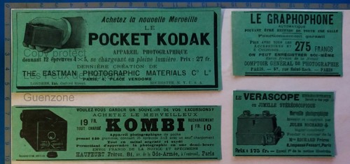 Lot publicités 1897 kombi - 1897,