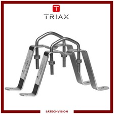 Etrier Fixation Murale Déport 10 cm Triax EMG 010 Pour Mât Parabole Antenne