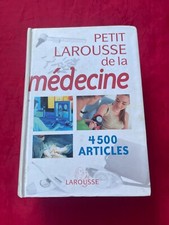 Livre petit Larousse de la médecine.