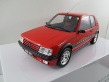 G007- PEUGEOT 205 GTI 1.9L ROUGE OTTOMOBILE  1/12