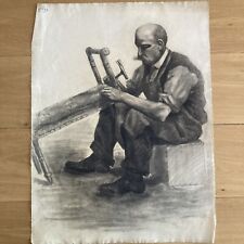 PORTRAIT D'UN HOMME RÉPARANT